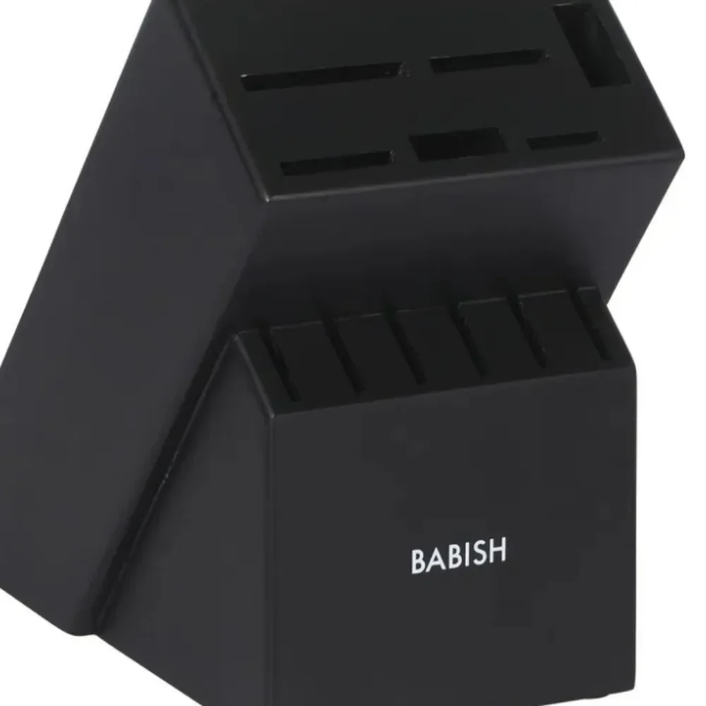 Babish High Carbon German Steel 15-PC Full Tang Forged Cutlery‎ Blick Set